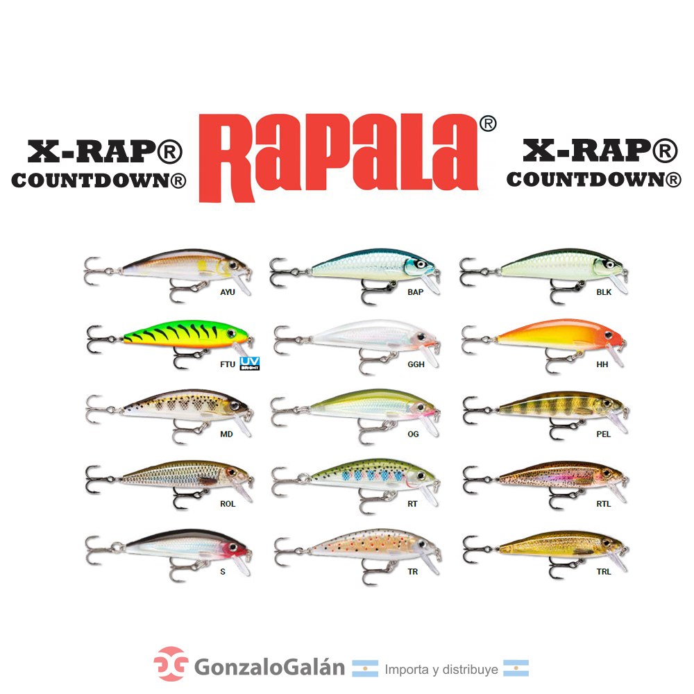 RAPALA X-RAP® COUNTDOWN 05-07