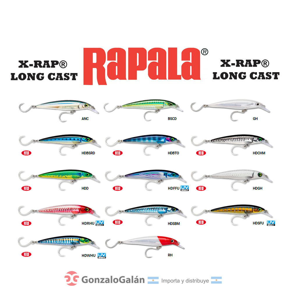 RAPALA X-RAP® LONG CAST