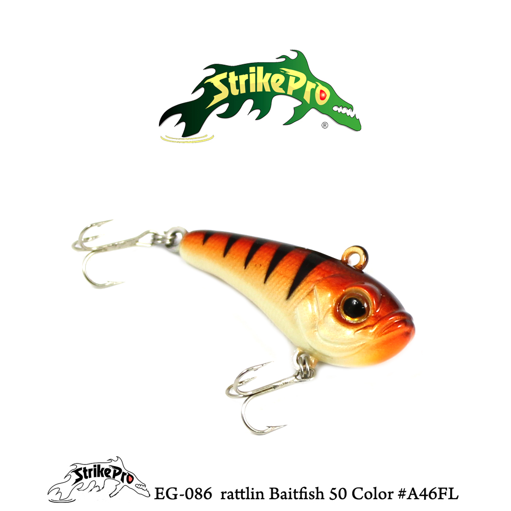 EG-086 rattlin Baitfish 50 Color #A46FL