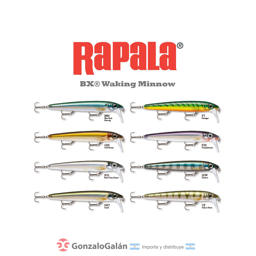 Pescare in Libertà - Rapala BX Waking Minnow 13 cm