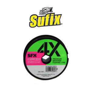 Fil De Pêche Tressé Sufix SFX 4 Carrier Braid - 300 Mètres